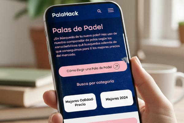 Diseño Ecommerce Pala-Hack